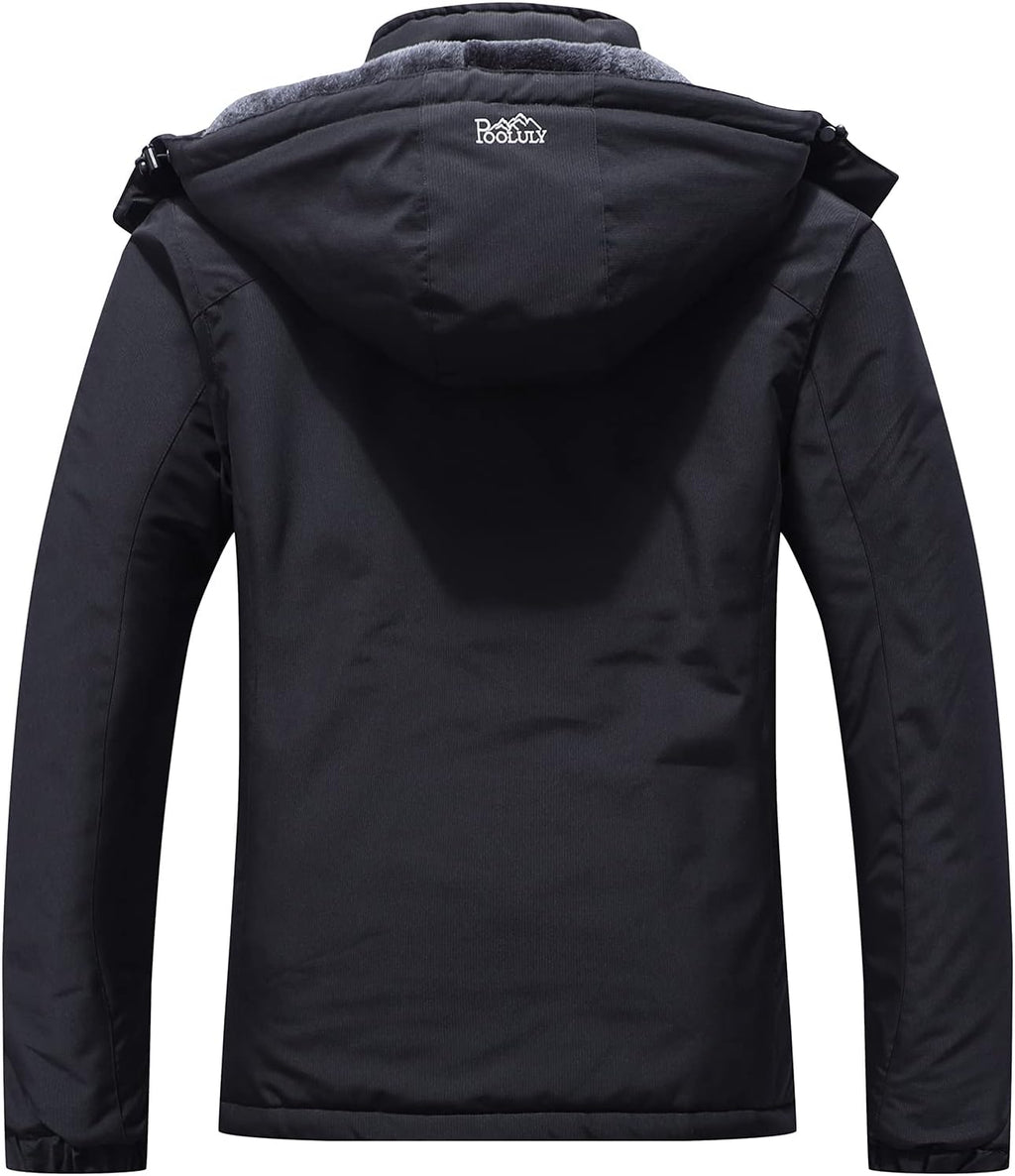 Women'S Ski Jacket Warm Winter Waterproof Windbreaker Hooded Raincoat Snowboarding Jackets