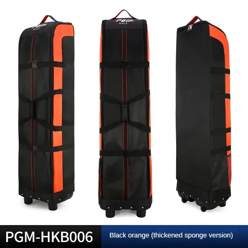 Golf Aviation Bag Large Capacity Storage Bag Foldable Airplane Travelling Golf Bags Travel Bags with Wheels HKB006/HKB010