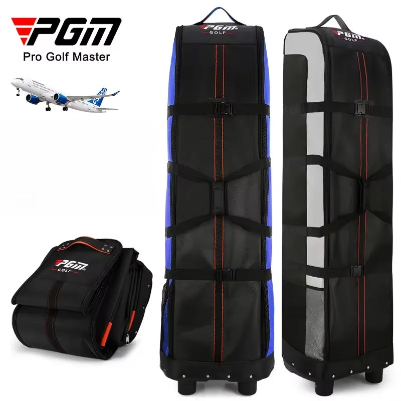 Golf Aviation Bag Large Capacity Storage Bag Foldable Airplane Travelling Golf Bags Travel Bags with Wheels HKB006/HKB010