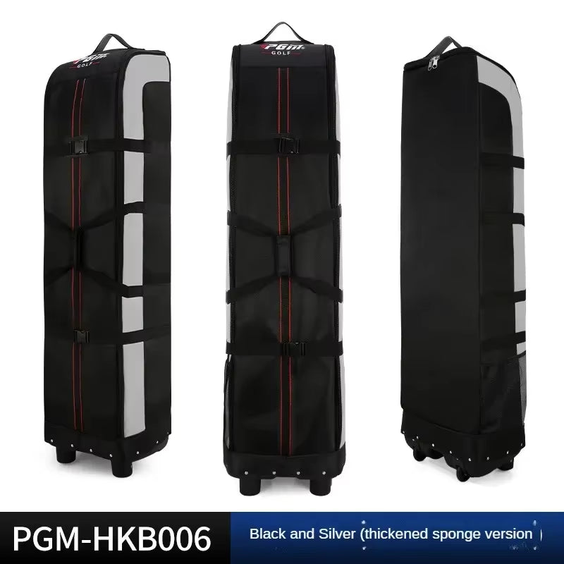 Golf Aviation Bag Large Capacity Storage Bag Foldable Airplane Travelling Golf Bags Travel Bags with Wheels HKB006/HKB010