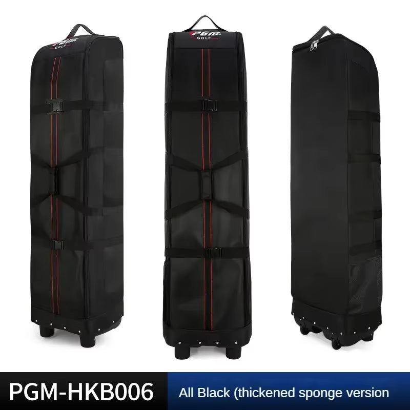 Golf Aviation Bag Large Capacity Storage Bag Foldable Airplane Travelling Golf Bags Travel Bags with Wheels HKB006/HKB010