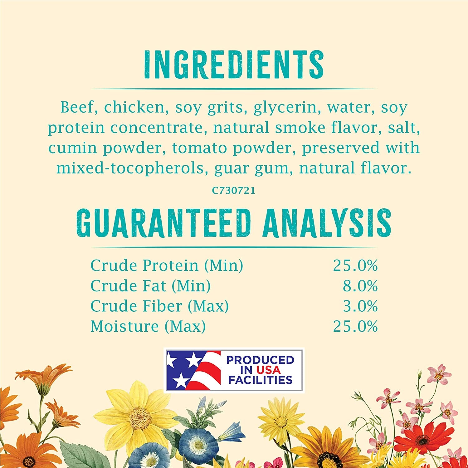 Natural, Grain Free Dog Treats, Beef & Brisket Recipe BBQ Style Cuts - 30 Oz. Pouch